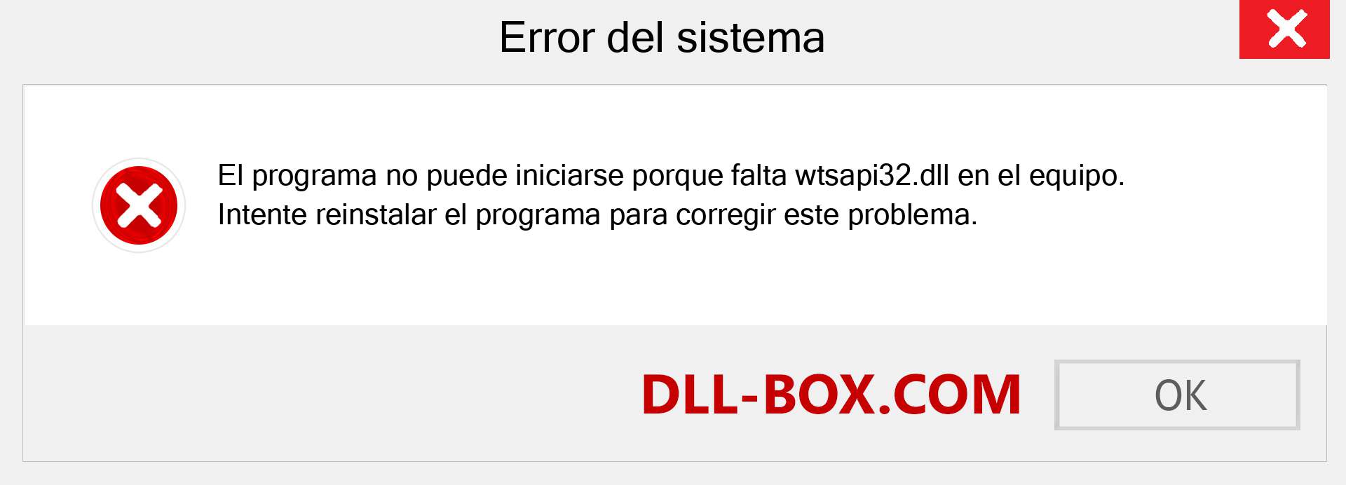 ¿Falta el archivo wtsapi32.dll ?. Descargar para Windows 7, 8, 10 - Corregir wtsapi32 dll Missing Error en Windows, fotos, imágenes